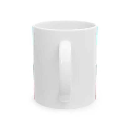 Huenteche flag (Chile) White Coffee Mug - Go Mug Yourself