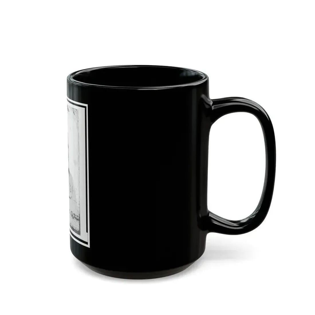 Hugh W. Mercer, Of Georgia, Brigadier General, C.S.A., Half-Length Portrait, Facing Right (U.S. Civil War) Black Coffee Mug - Go Mug Yourself