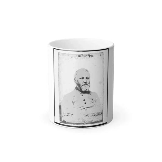 Hugh W. Mercer, of Georgia, Brigadier General, C.S.A., Half-Length Portrait, Facing Right (U.S. Civil War) Color Changing Coffee Mug 11oz Default Title 11oz - Go Mug Yourself