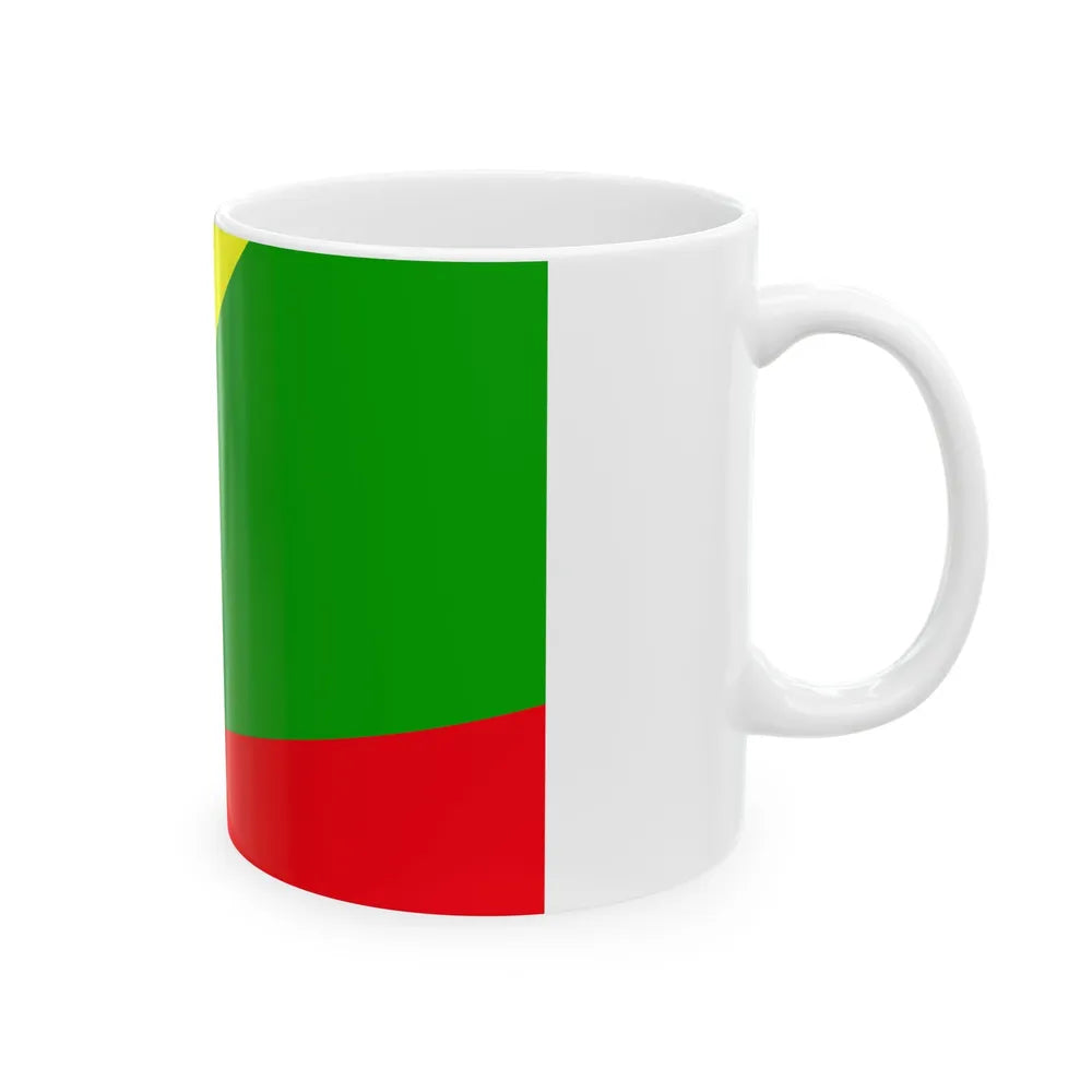 Huilliche flag (Chile) White Coffee Mug - Go Mug Yourself