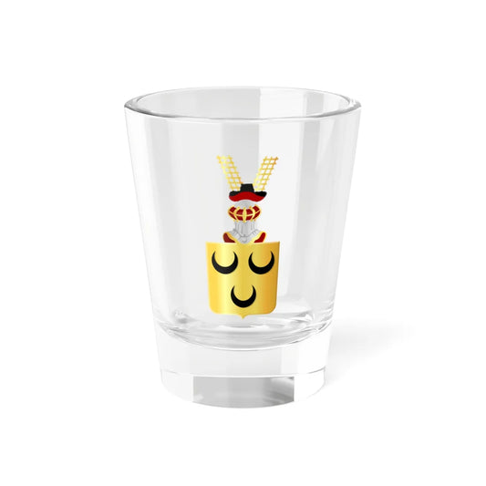 Huis en heerlijkheid Duivenvoorde wapen (Netherlands) (Coat of Arms) Shot Glass 1.5oz 1.5oz - Go Mug Yourself
