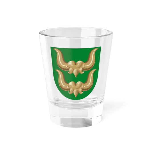 Huittisten.vaakuna (Finland) (Coat of Arms) Shot Glass 1.5oz 1.5oz - Go Mug Yourself
