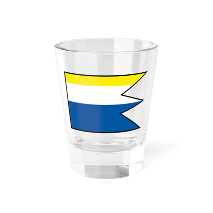 Hul Nove Zamky Flag (Slovakia) Shot Glass 1.5oz 1.5oz - Go Mug Yourself