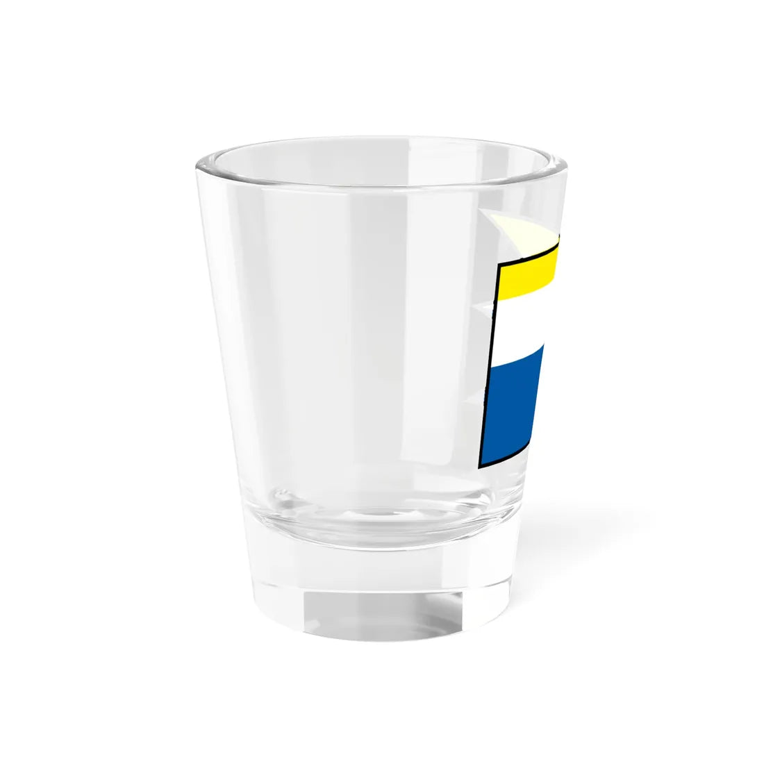 Hul Nove Zamky Flag (Slovakia) Shot Glass 1.5oz - Go Mug Yourself