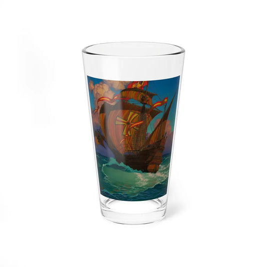 Hulk at Sea - Pint Glass 16oz-16oz-Go Mug Yourself