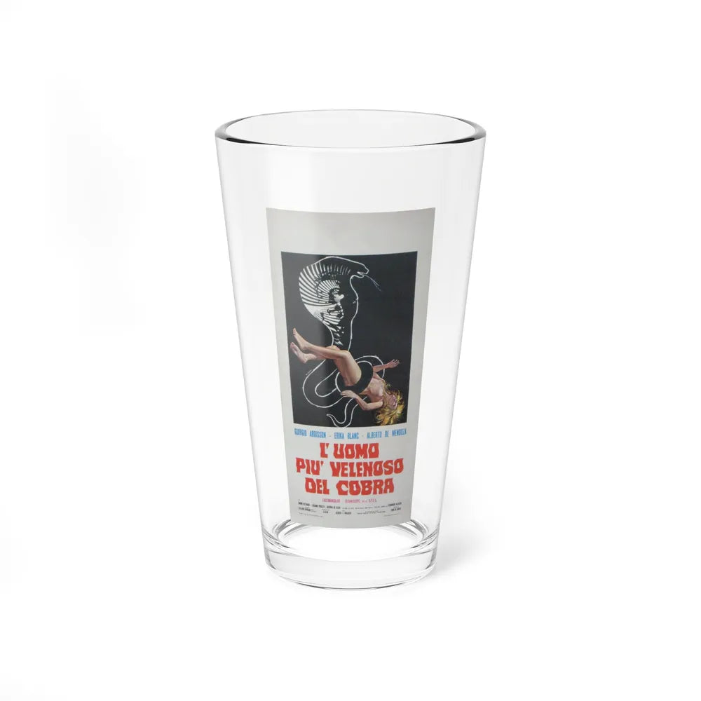 HUMAN COBRAS 1971 Movie Poster - Pint Glass 16oz-16oz-Go Mug Yourself