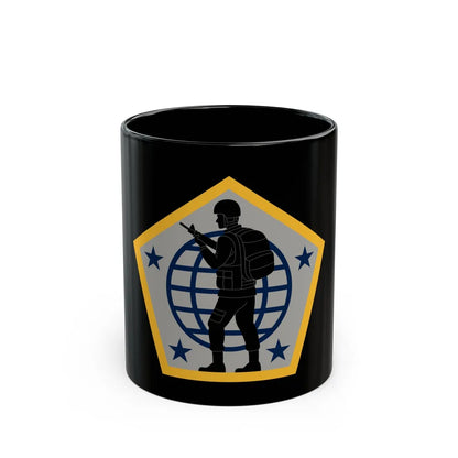 Human Resources Command (U.S. Army) Black Coffee Mug-11oz-Go Mug Yourself