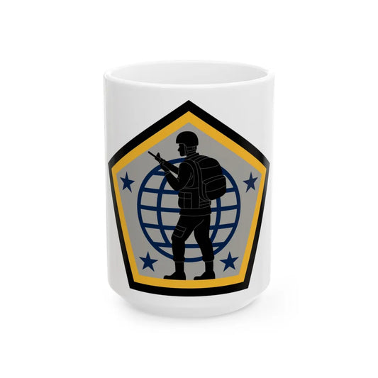 Human Resources Command (U.S. Army) White Coffee Mug-15oz-Go Mug Yourself