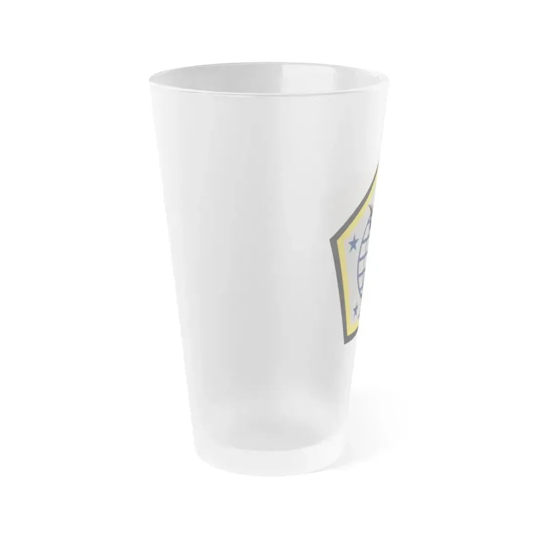 Human Resources Command (U.S. Army) Frosted Pint Glass 16oz - Go Mug Yourself