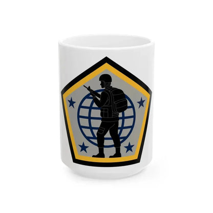 Human Resources Command (U.S. Army) White Coffee Mug 15oz - Go Mug Yourself