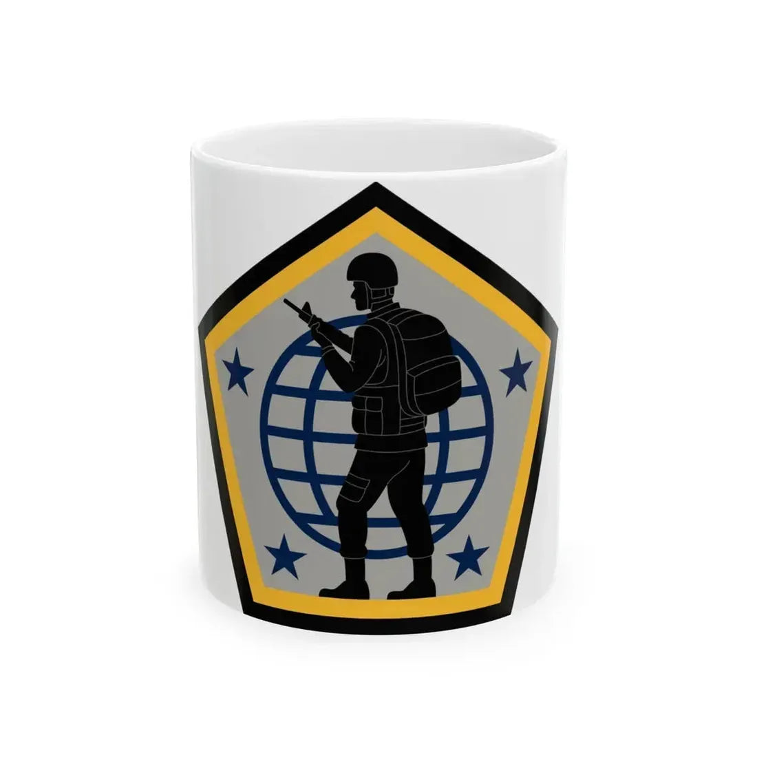 Human Resources Command (U.S. Army) White Coffee Mug - Go Mug Yourself