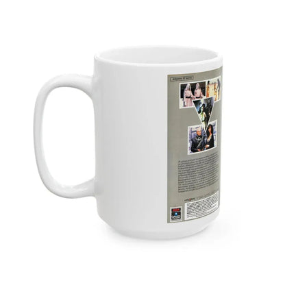 HUMANOID (VHS COVER) - White Coffee Mug - Go Mug Yourself