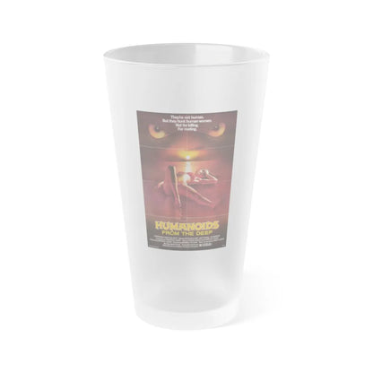 HUMANOIDS FROM THE DEEP 1980 Movie Poster - Frosted Pint Glass 16oz-16oz-Frosted-Go Mug Yourself