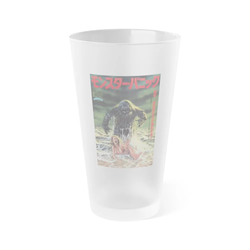 HUMANOIDS FROM THE DEEP (ASIAN) 1980 Movie Poster - Frosted Pint Glass 16oz-16oz-Frosted-Go Mug Yourself