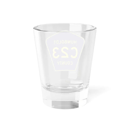 Humboldt County Route C23 IA (Iowa) (Road Sign) Shot Glass 1.5oz - Go Mug Yourself