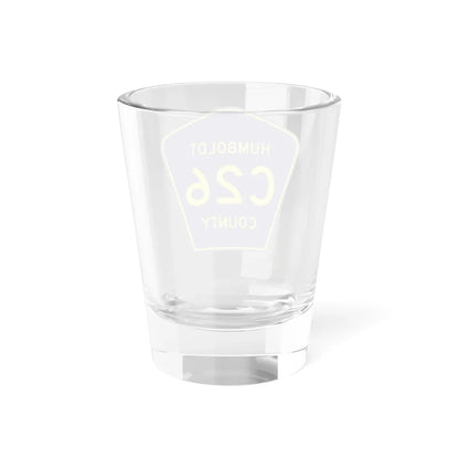 Humboldt County Route C26 IA (Iowa) (Road Sign) Shot Glass 1.5oz - Go Mug Yourself