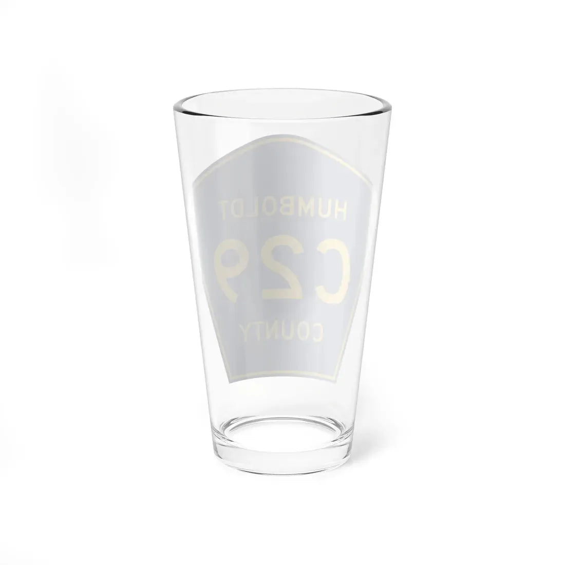 Humboldt County Route C29 IA (Iowa) (Road Sign) Pint Glass 16oz - Go Mug Yourself