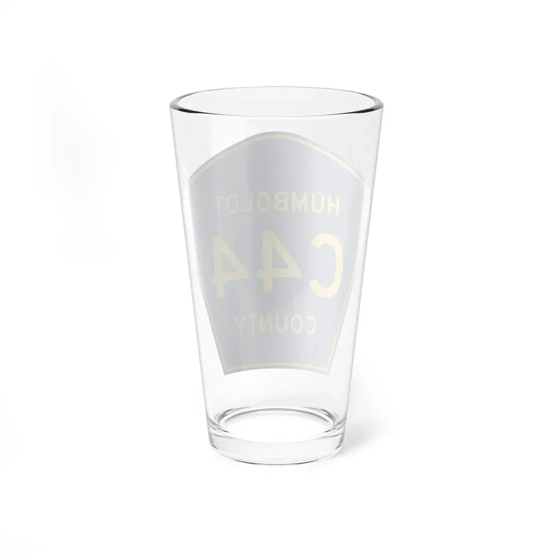 Humboldt County Route C44 IA (Iowa) (Road Sign) Pint Glass 16oz - Go Mug Yourself