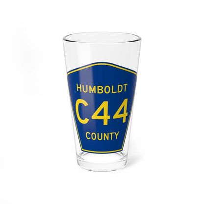 Humboldt County Route C44 IA (Iowa) (Road Sign) Pint Glss 16oz 16oz - Go Mug Yourself
