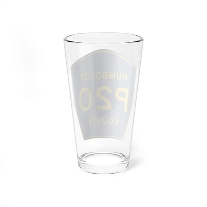 Humboldt County Route P20 IA (Iowa) (Road Sign) Pint Glass 16oz - Go Mug Yourself