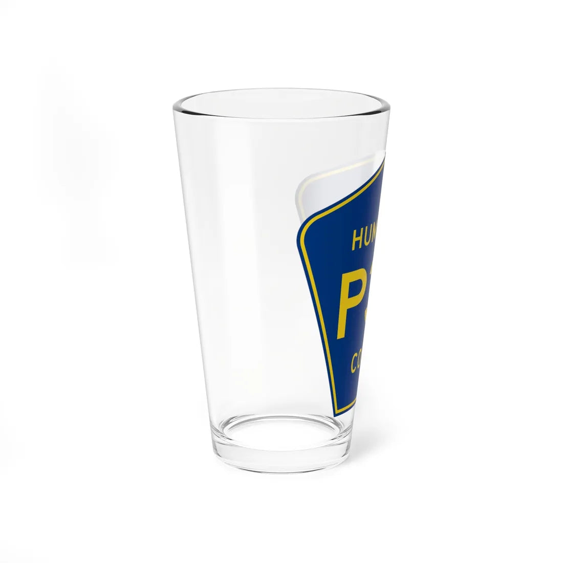 Humboldt County Route P30 IA (Iowa) (Road Sign) Pint Glss 16oz - Go Mug Yourself