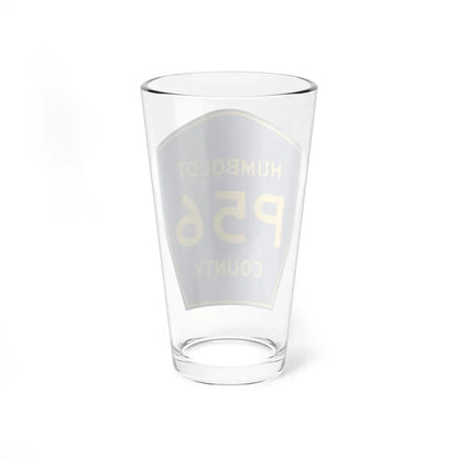 Humboldt County Route P56 IA (Iowa) (Road Sign) Pint Glass 16oz - Go Mug Yourself
