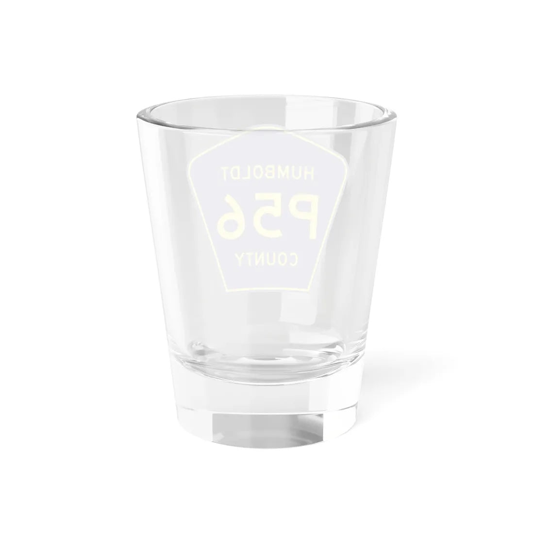 Humboldt County Route P56 IA (Iowa) (Road Sign) Shot Glass 1.5oz - Go Mug Yourself