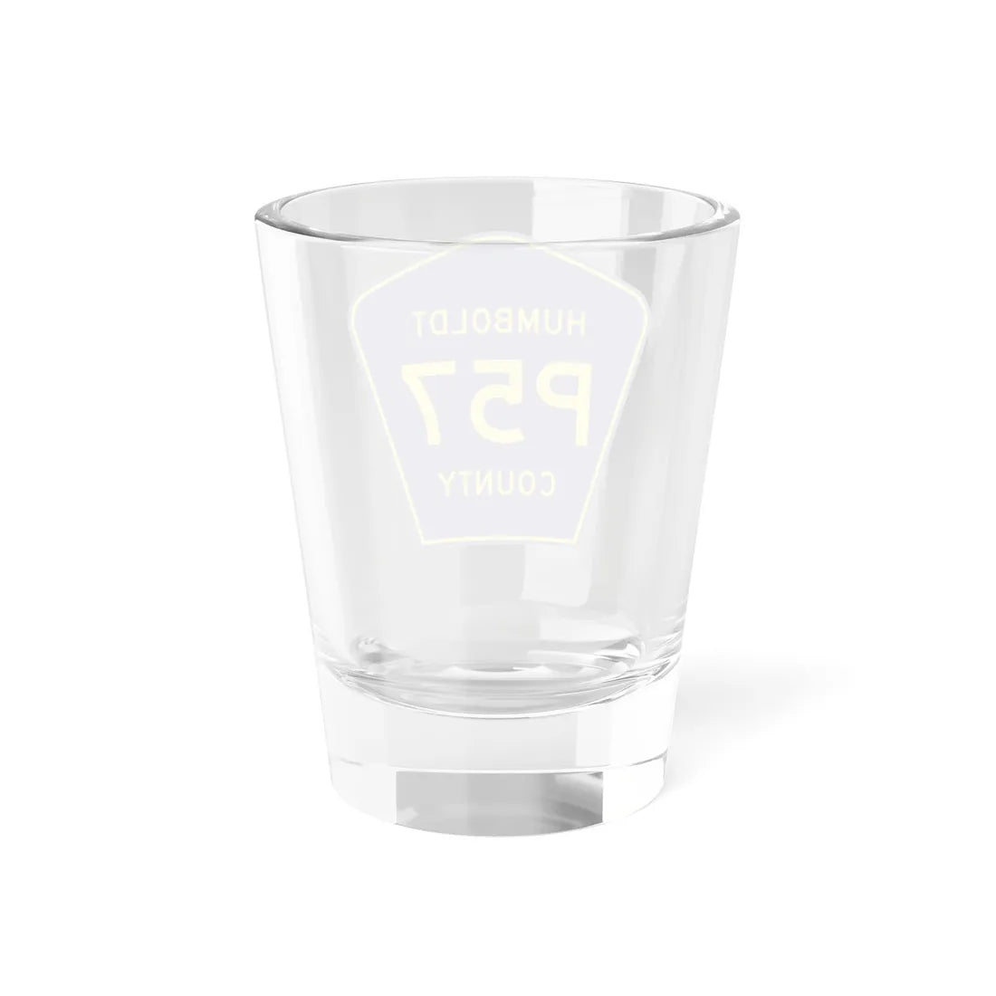 Humboldt County Route P57 IA (Iowa) (Road Sign) Shot Glass 1.5oz - Go Mug Yourself