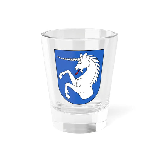Humlikon-blazon (Switzerland) (Coat of Arms) Shot Glass 1.5oz 1.5oz - Go Mug Yourself