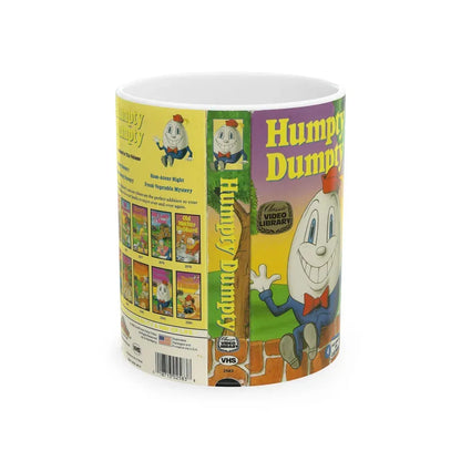 HUMPTY DUMPTY CLASSIC VIDEO LIBRARY (VHS COVER) - White Coffee Mug 11oz - Go Mug Yourself