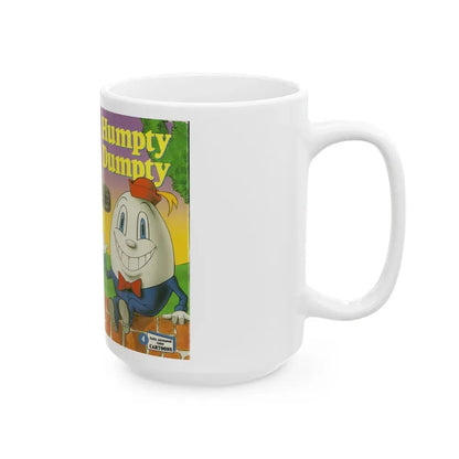 HUMPTY DUMPTY CLASSIC VIDEO LIBRARY (VHS COVER) - White Coffee Mug - Go Mug Yourself
