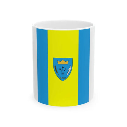 HUN Egyhazasdengeleg Flag (Hungary) White Coffee Mug 11oz - Go Mug Yourself