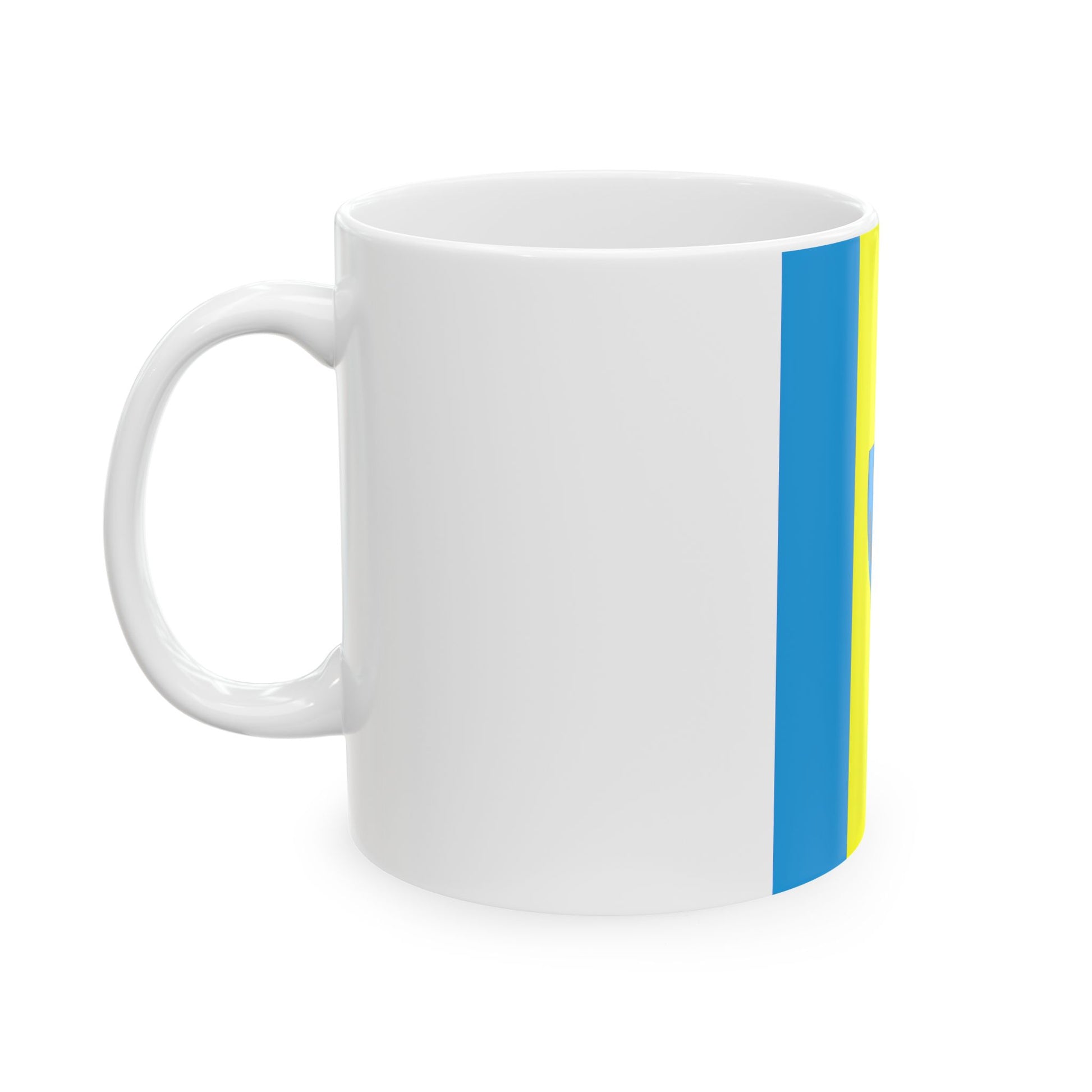 HUN Egyhazasdengeleg Flag (Hungary) White Coffee Mug-Go Mug Yourself