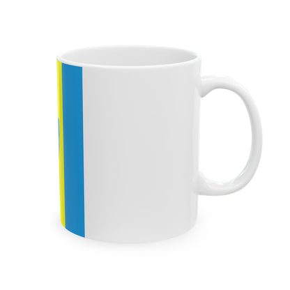 HUN Egyhazasdengeleg Flag (Hungary) White Coffee Mug-Go Mug Yourself