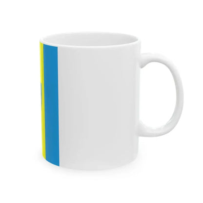 HUN Egyhazasdengeleg Flag (Hungary) White Coffee Mug - Go Mug Yourself