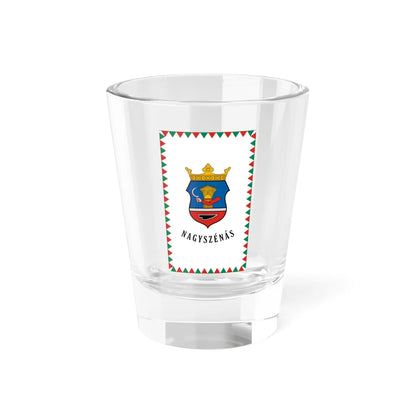 HUN Nagyszenas zaszlo (Hungary) Shot Glass 1.5oz 1.5oz - Go Mug Yourself