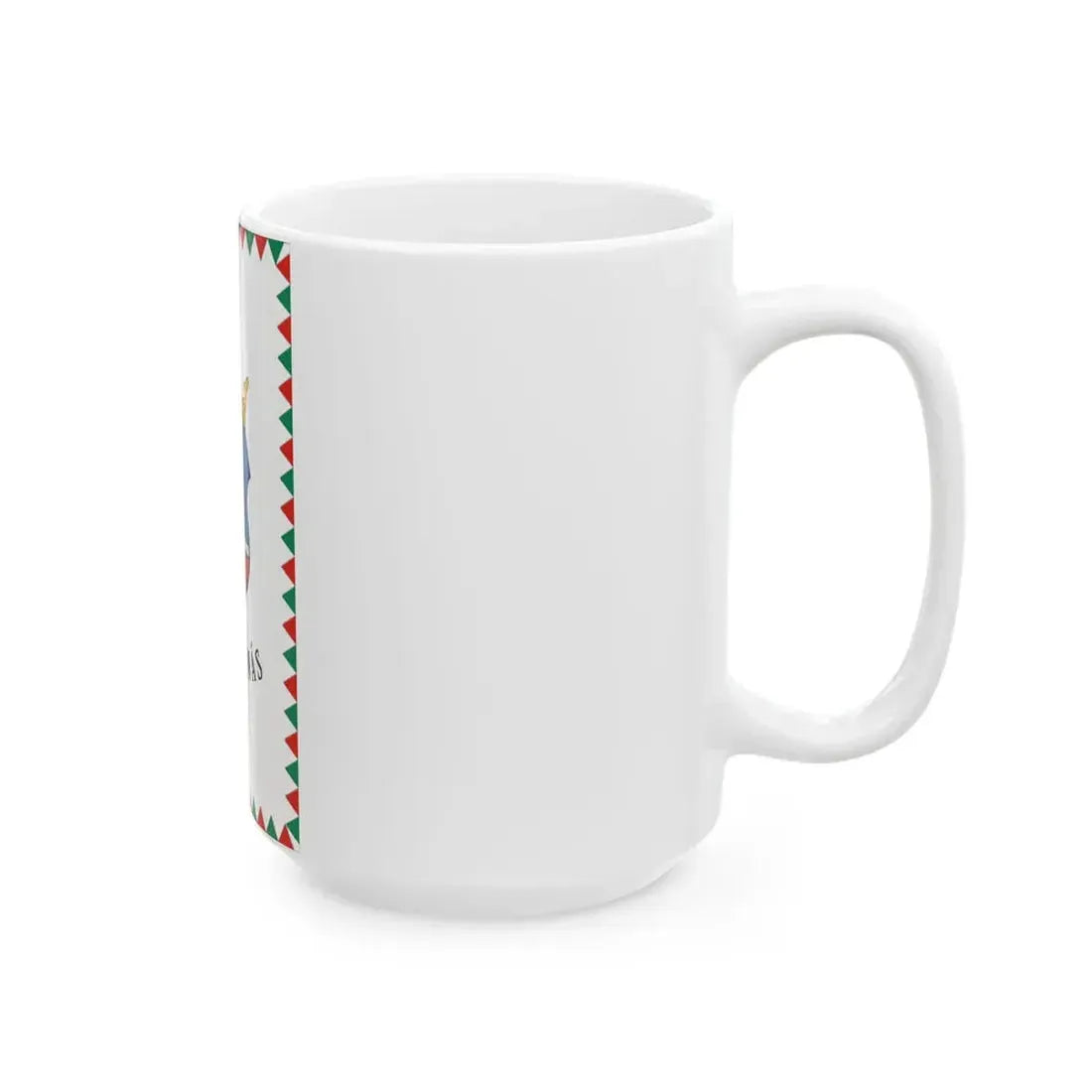 HUN Nagyszenas zaszlo (Hungary) White Coffee Mug - Go Mug Yourself