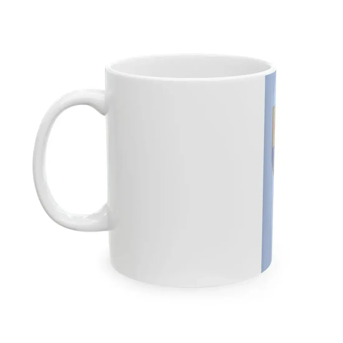 HUN Pecs flag 1974-1989 (Hungary) White Coffee Mug - Go Mug Yourself