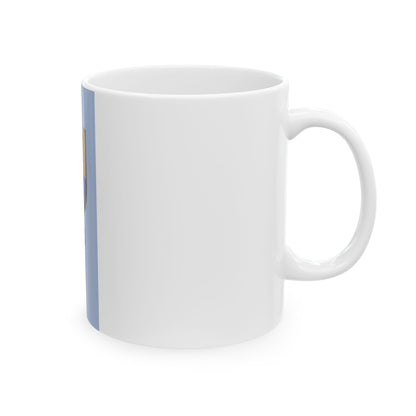 HUN Pecs flag 1974-1989 (Hungary) White Coffee Mug-Go Mug Yourself