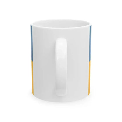 HUN Pecs flag (Hungary) White Coffee Mug - Go Mug Yourself