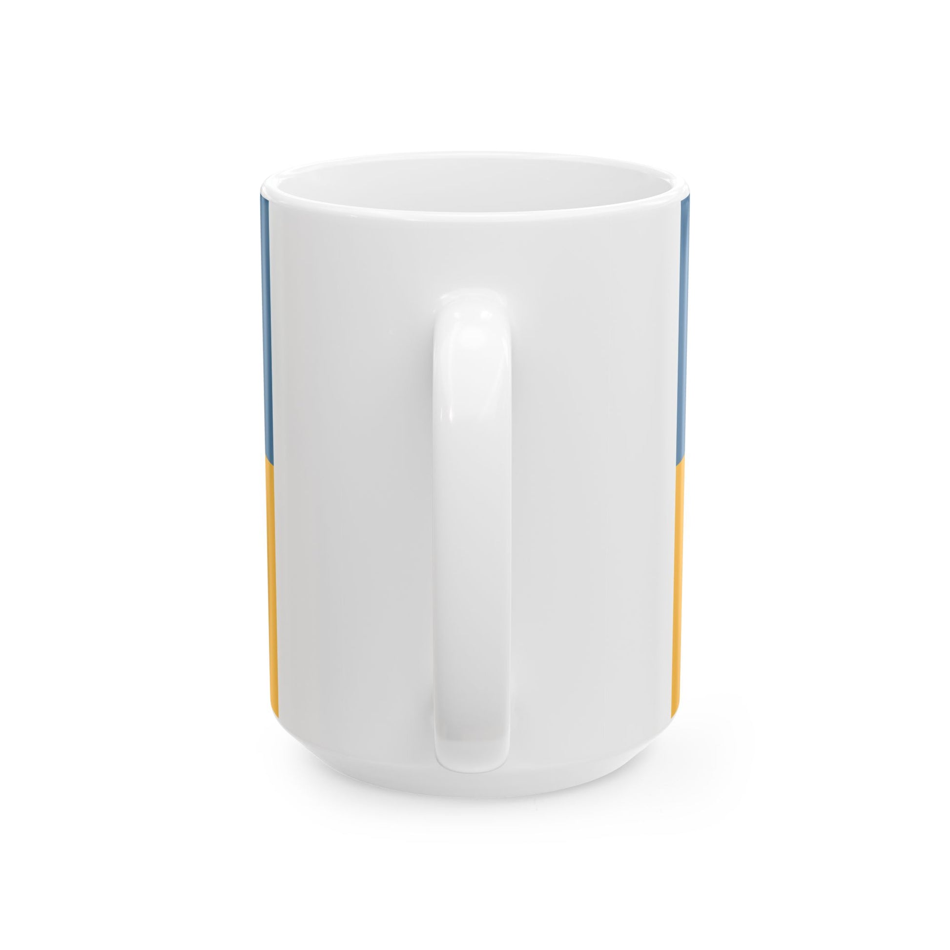 HUN Pecs flag (Hungary) White Coffee Mug-Go Mug Yourself