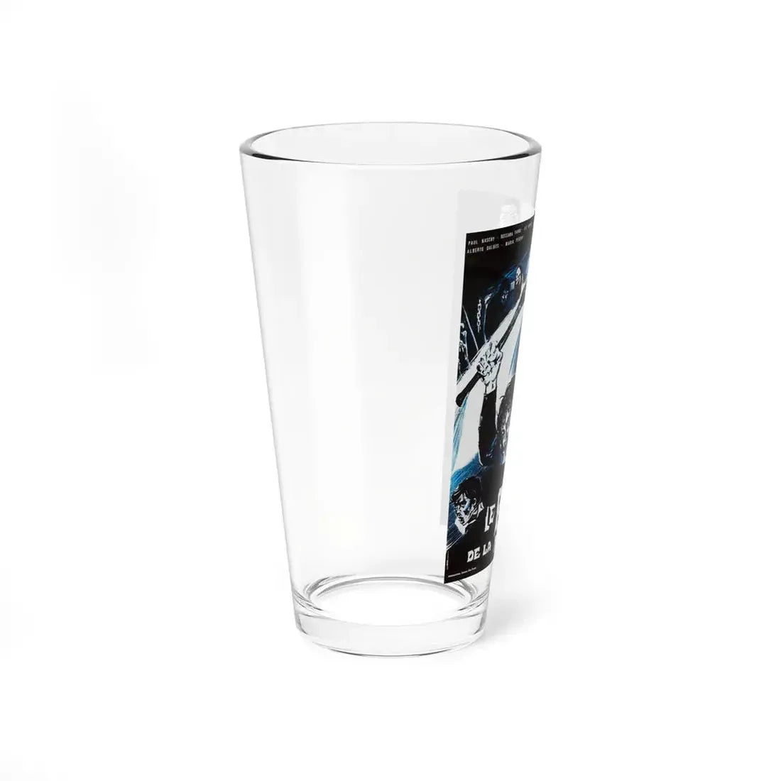 HUNCHBACK OF THE MORGUE (FRENCH) 1973 Movie Poster - Pint Glass 16oz - Go Mug Yourself
