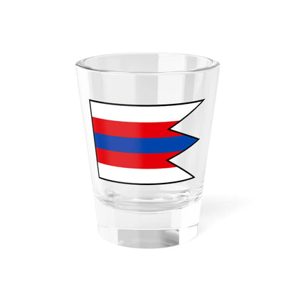 Huncovce Kezmarok Flag (Slovakia) Shot Glass 1.5oz 1.5oz - Go Mug Yourself