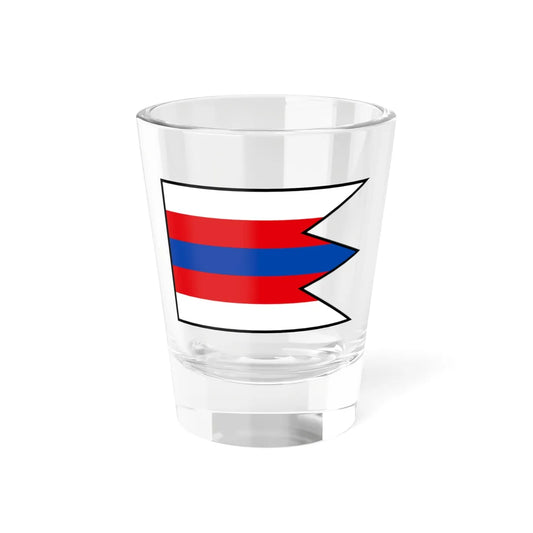 Huncovce Kezmarok Flag (Slovakia) Shot Glass 1.5oz 1.5oz - Go Mug Yourself