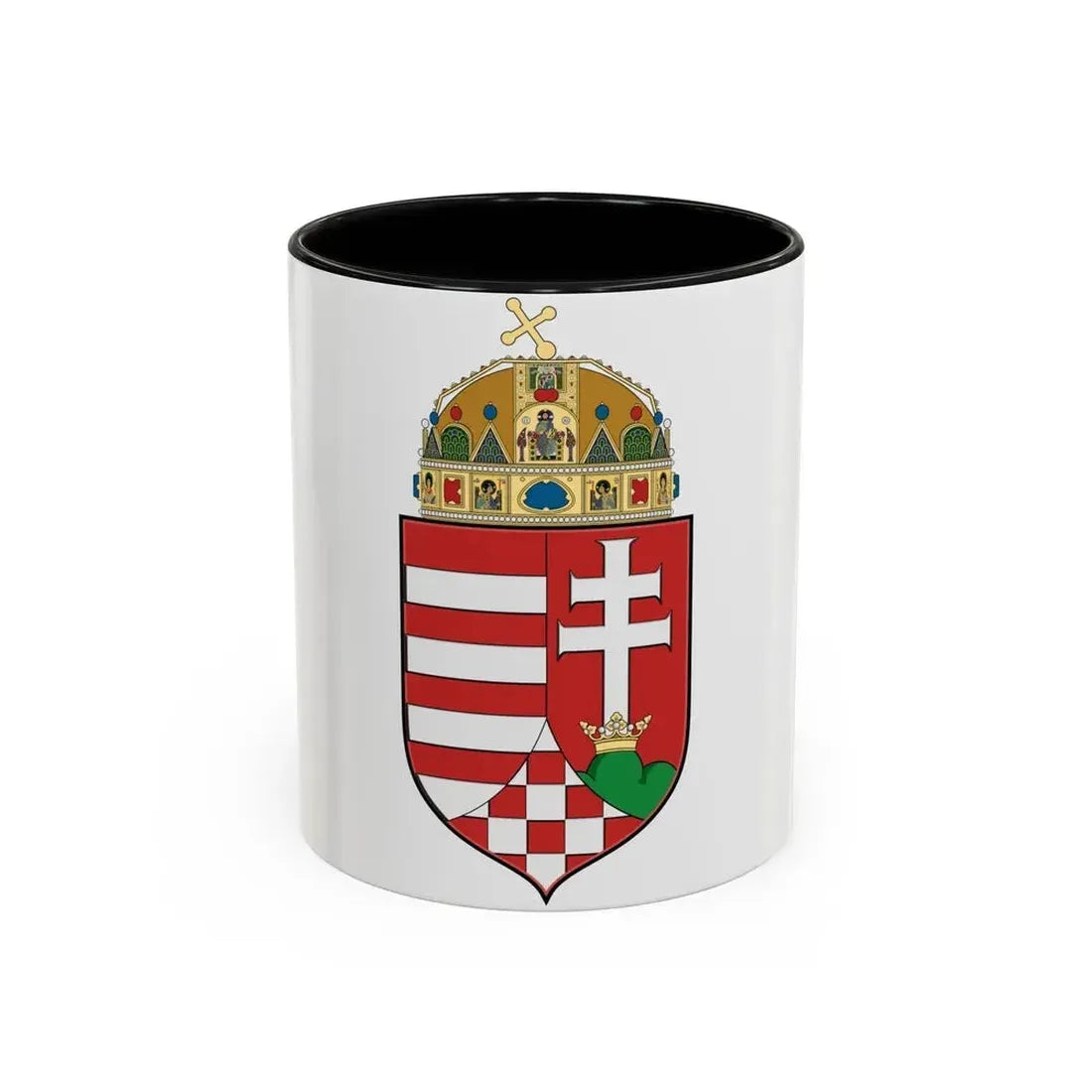 Hungary Country History (1916) - Accent Coffee Mug 11oz Black - Go Mug Yourself