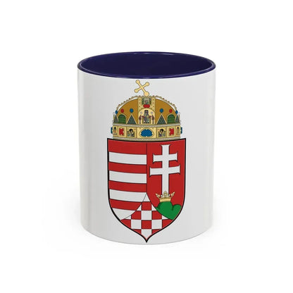Hungary Country History (1916) - Accent Coffee Mug 11oz Navy - Go Mug Yourself
