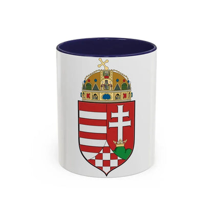 Hungary Country History (1916) - Accent Coffee Mug 11oz Navy - Go Mug Yourself