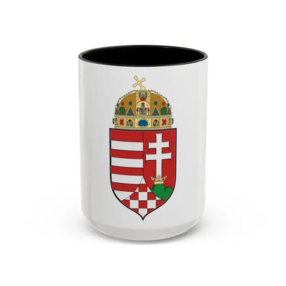 Hungary Country History (1916) - Accent Coffee Mug 15oz Black - Go Mug Yourself