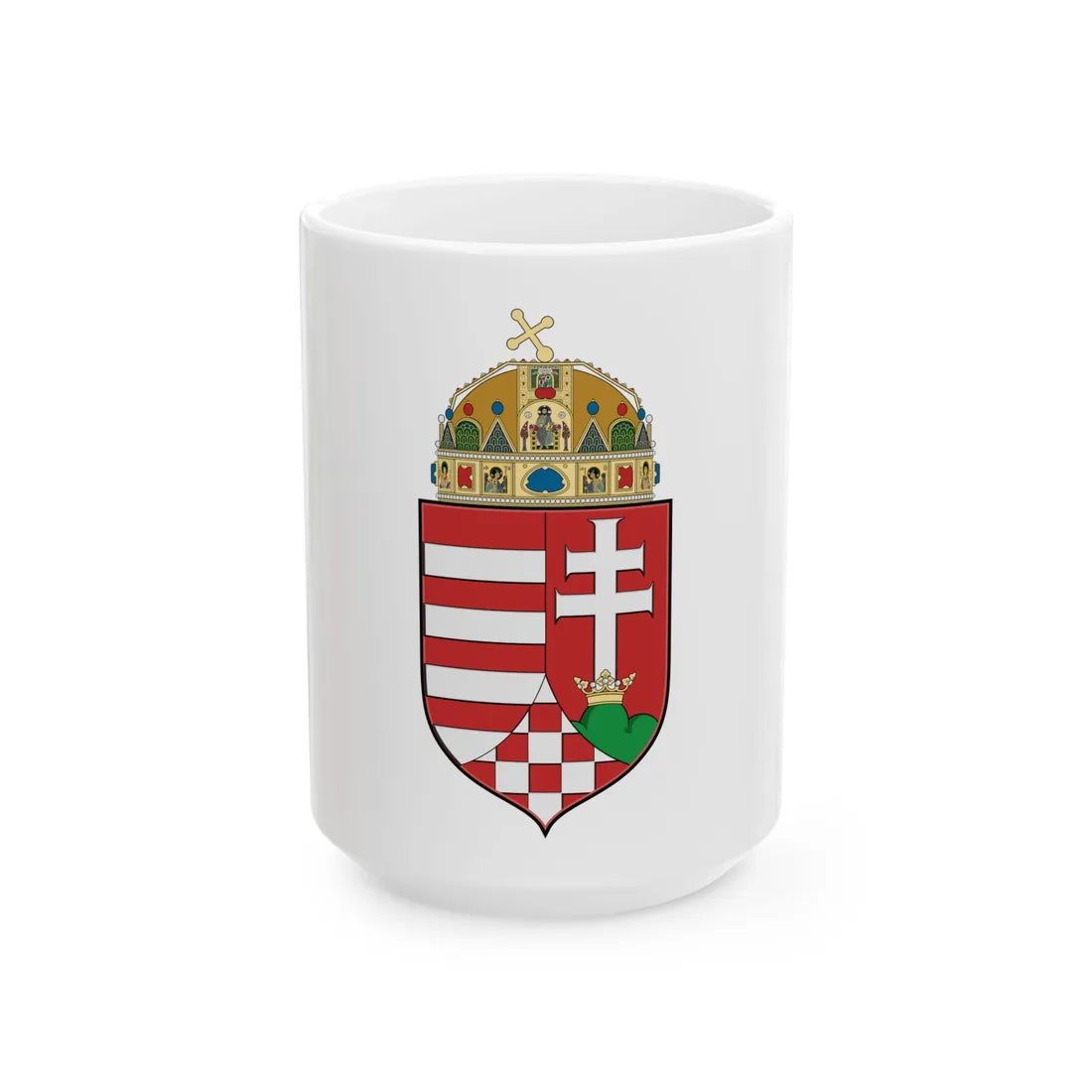 Hungary Country History (1916) - White Coffee Mug 15oz - Go Mug Yourself