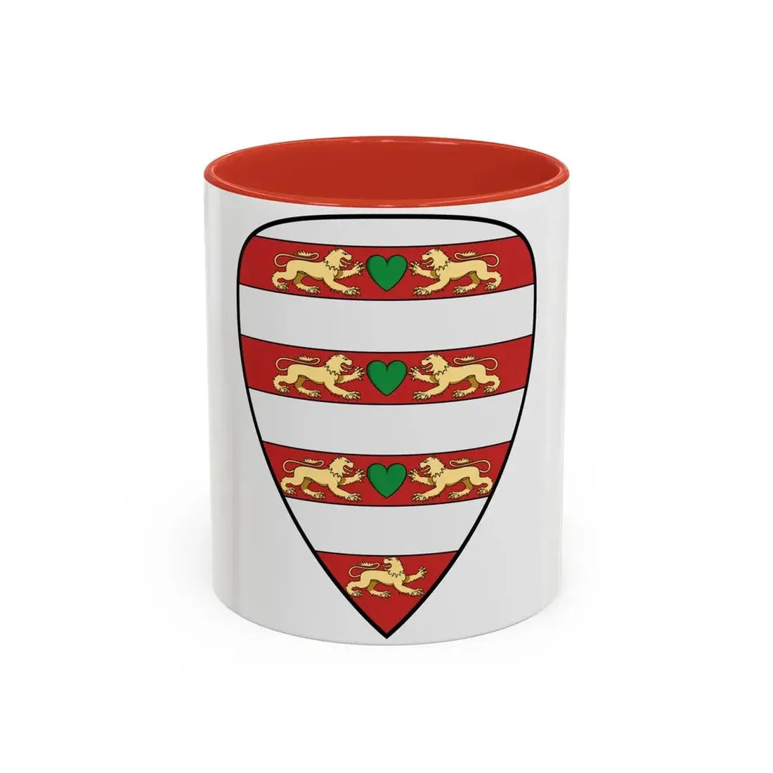 Hungary Country History Andrew II (1205-1235) - Accent Coffee Mug 11oz Red - Go Mug Yourself